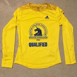 Women's adidas 2021 Boston Marathon Qualified Tee